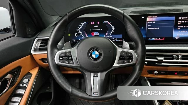 BMW 3 Series (G20) 2023 Серебристо-серый из Кореи, фото 4