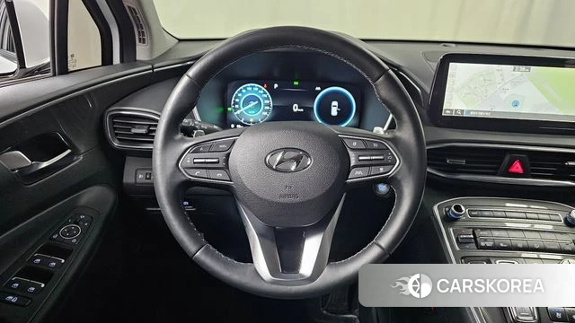 Hyundai The New Santa Fe 2023 Белый из Кореи, фото 4