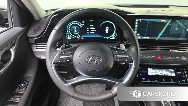Hyundai The New Grandeur IG Hybrid 2021 Серый из Кореи, фото 4