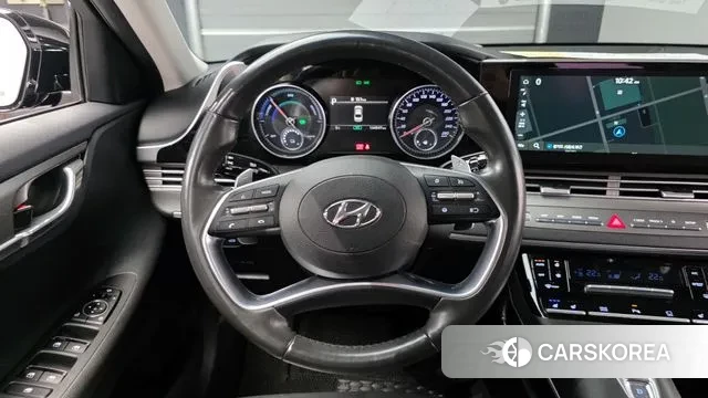Hyundai The New Grandeur IG Hybrid 2020 Черный из Кореи, фото 4