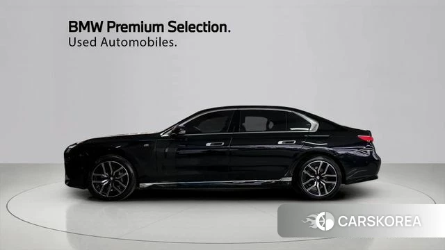 BMW 7 Series (G70) 2024 Черный из Кореи, фото 4