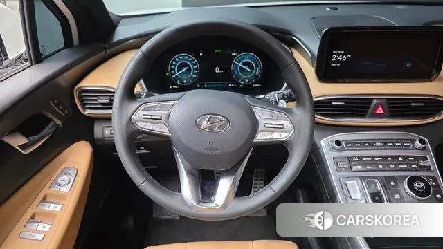 Hyundai The New Santa Fe 2023 Белый из Кореи, фото 4