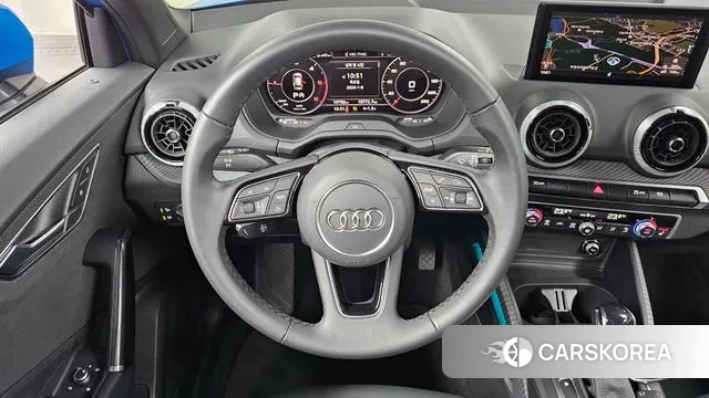 Audi Q2 2023 Синий из Кореи, фото 4