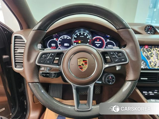 Porsche Cayenne (PO536) 2021 Черный из Кореи, фото 4