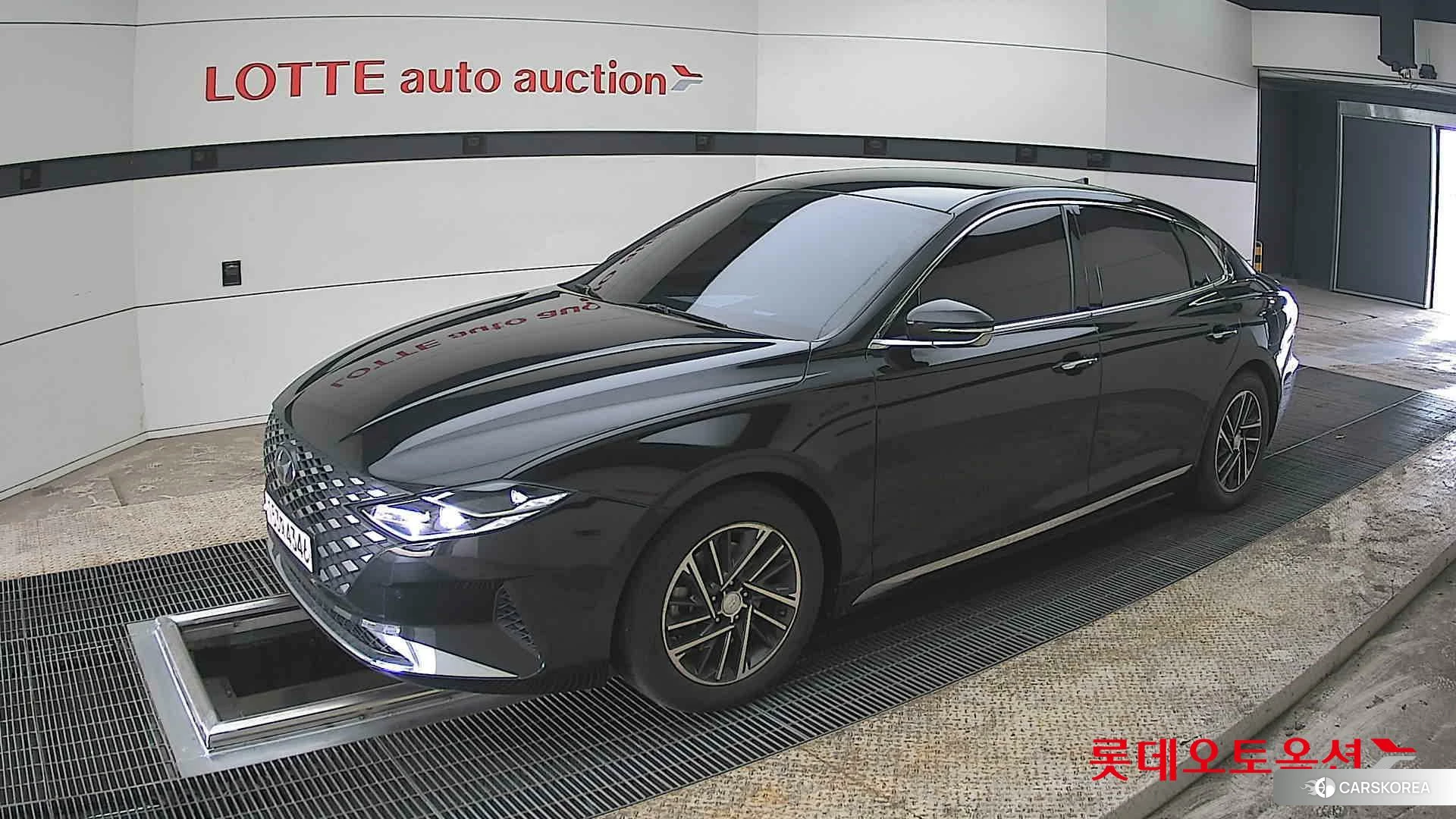 Hyundai Grandeur 2021 Midnight Black из Кореи, фото 4