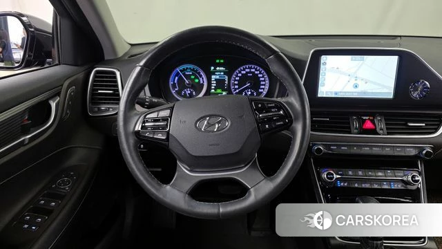 Hyundai Grandeur IG Hybrid 2018 Черный из Кореи, фото 4