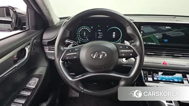 Hyundai The New Grandeur IG Hybrid 2020 Черный из Кореи, фото 4