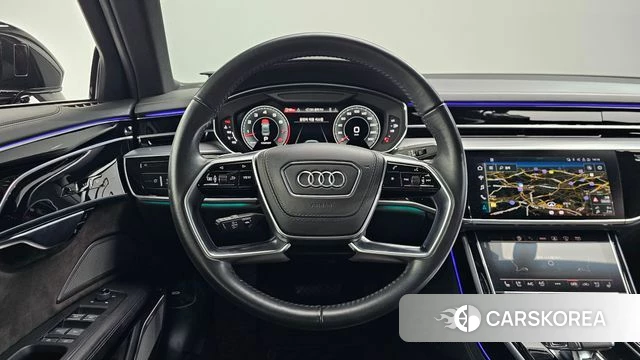Audi A8 (D5) 2021 Черный из Кореи, фото 4