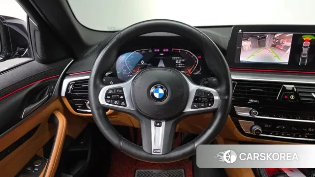 BMW 5 Series (G30) 2022 Черный из Кореи, фото 4