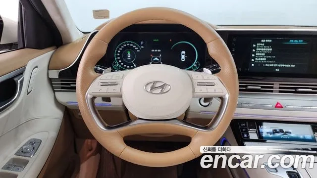 Hyundai The New Grandeur IG Hybrid 2019 Песочный из Кореи, фото 4