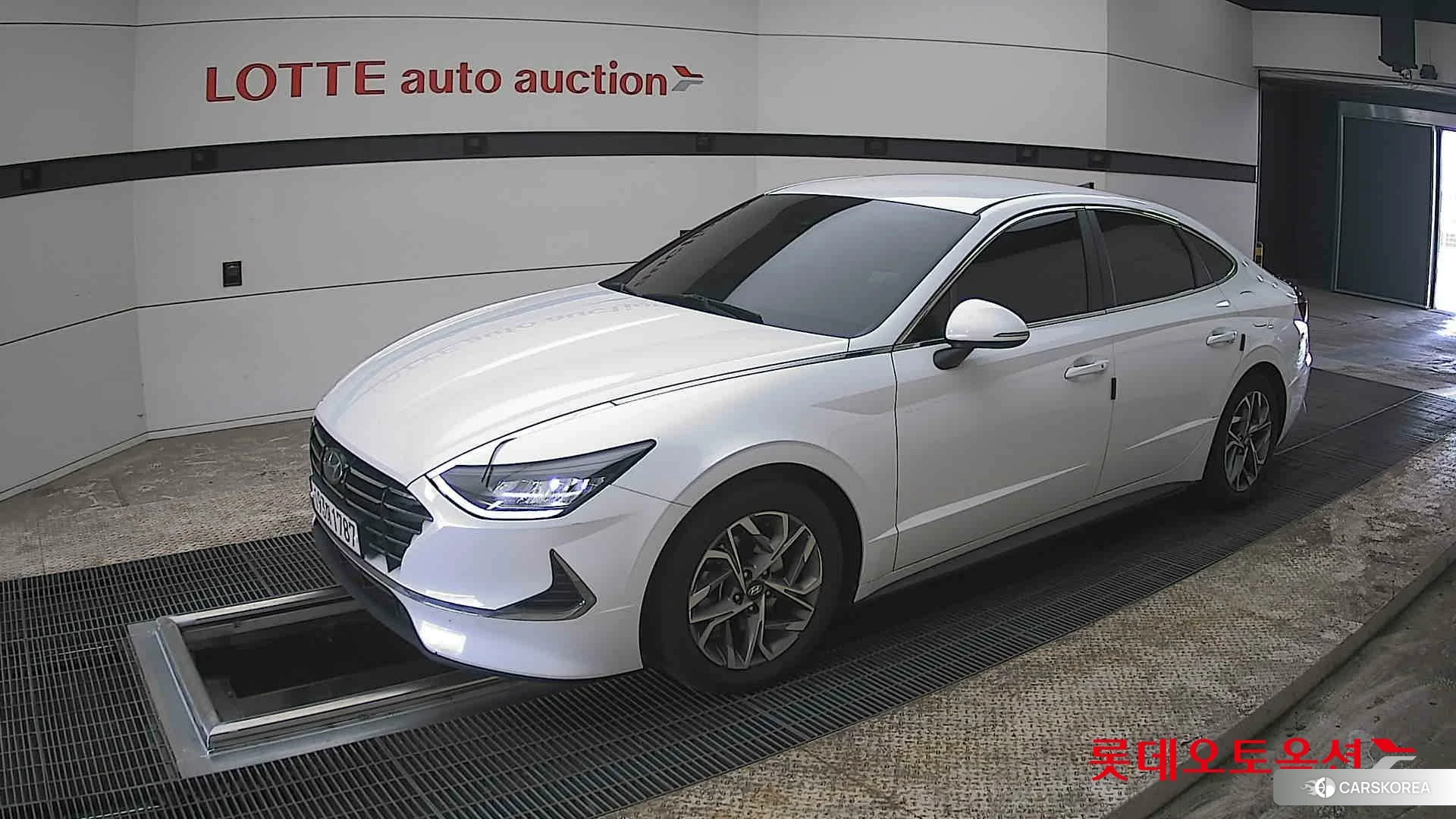 Hyundai Sonata 2022 Creamy White Pearl (optional) из Кореи, фото 4