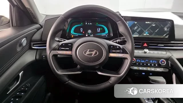 Hyundai The New Avante Hybrid (CN7) 2025 Белый из Кореи, фото 4