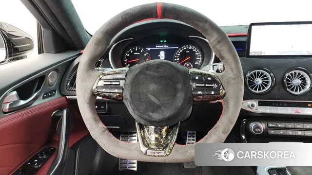 Kia Stinger Meister 2022 Белый двухцветный из Кореи, фото 4