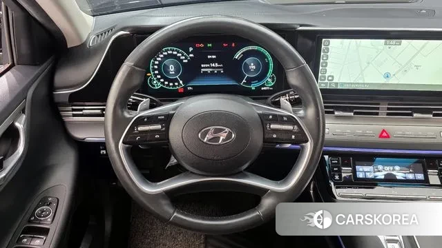 Hyundai The New Grandeur IG Hybrid 2021 Черный из Кореи, фото 4
