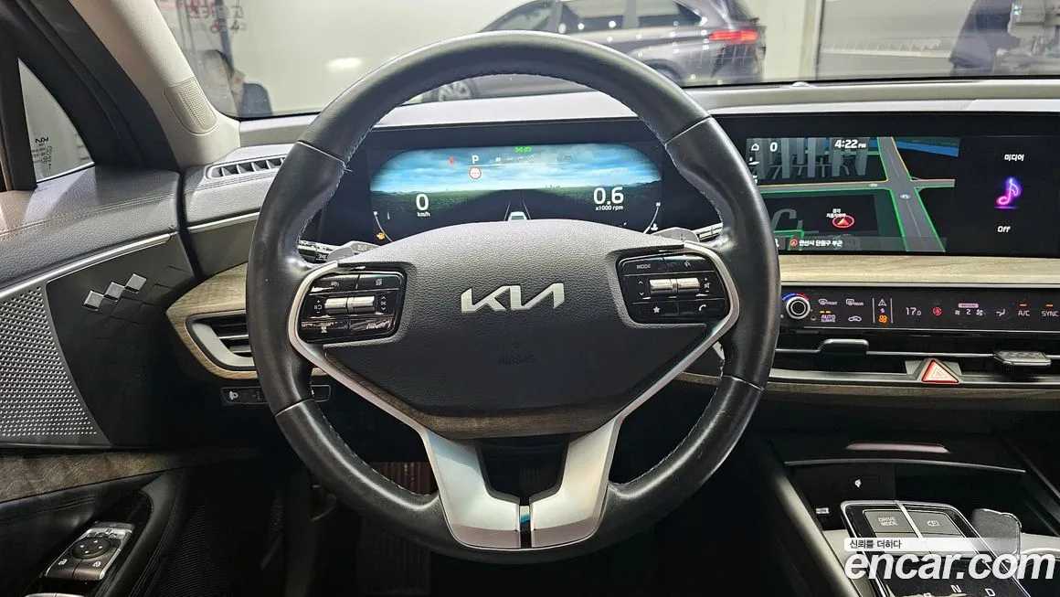 Kia K8 2022 Синий из Кореи, фото 4