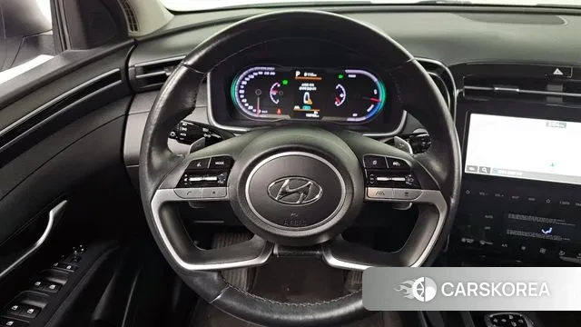 Hyundai Tucson Hybrid (NX4) 2021 Белый из Кореи, фото 4