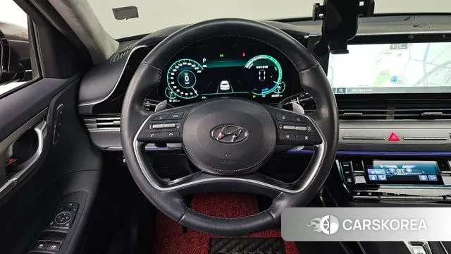 Hyundai The New Grandeur IG Hybrid 2020 Серый из Кореи, фото 4