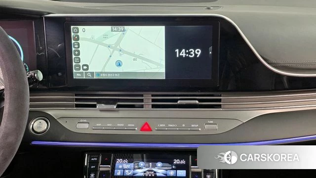 Hyundai The New Grandeur IG Hybrid 2021 Черный из Кореи, фото 4