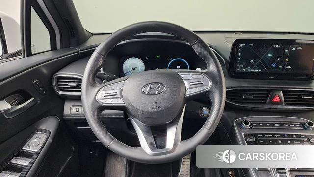 Hyundai The New Santa Fe 2022 Белый из Кореи, фото 4