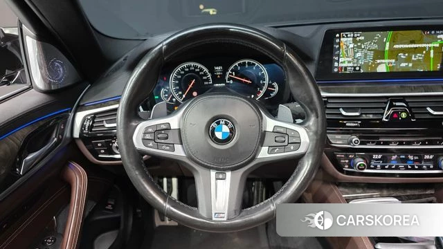 BMW 5 Series (G30) 2018 Черный из Кореи, фото 4