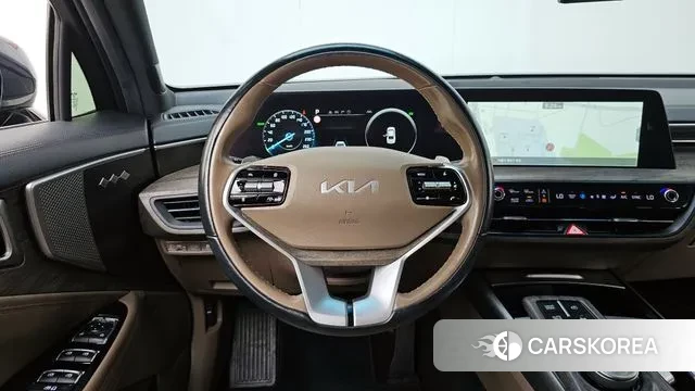 Kia K8 Hybrid 2021 Синий из Кореи, фото 4
