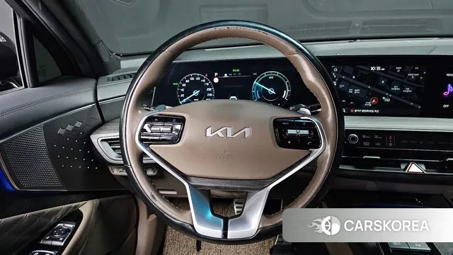 Kia K8 Hybrid 2022 Черный из Кореи, фото 4