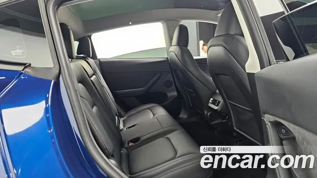 Tesla Model Y 2024 Синий из Кореи, фото 4