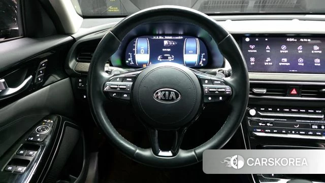 Kia K7 Premier Hybrid 2021 Черный из Кореи, фото 4