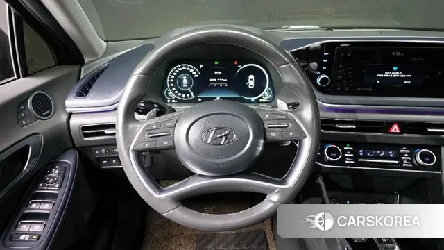 Hyundai Sonata Hybrid (DN8) 2022 Черный из Кореи, фото 4