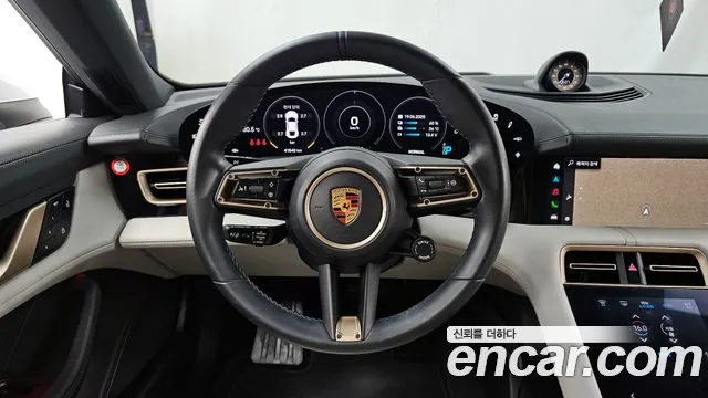 Porsche Taycan 2022 Белый из Кореи, фото 4