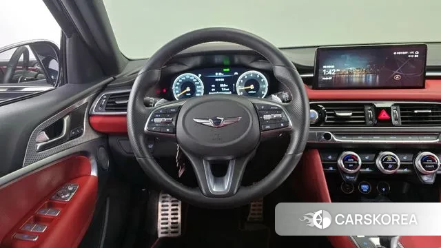 Genesis The New G70 2022 Черный из Кореи, фото 4