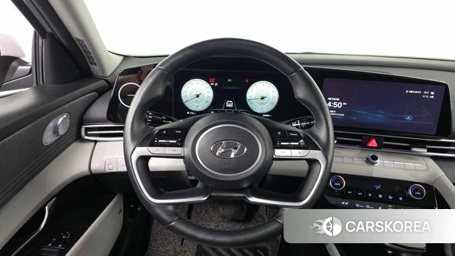Hyundai Avante (CN7) 2021 Серебристо-серый из Кореи, фото 4