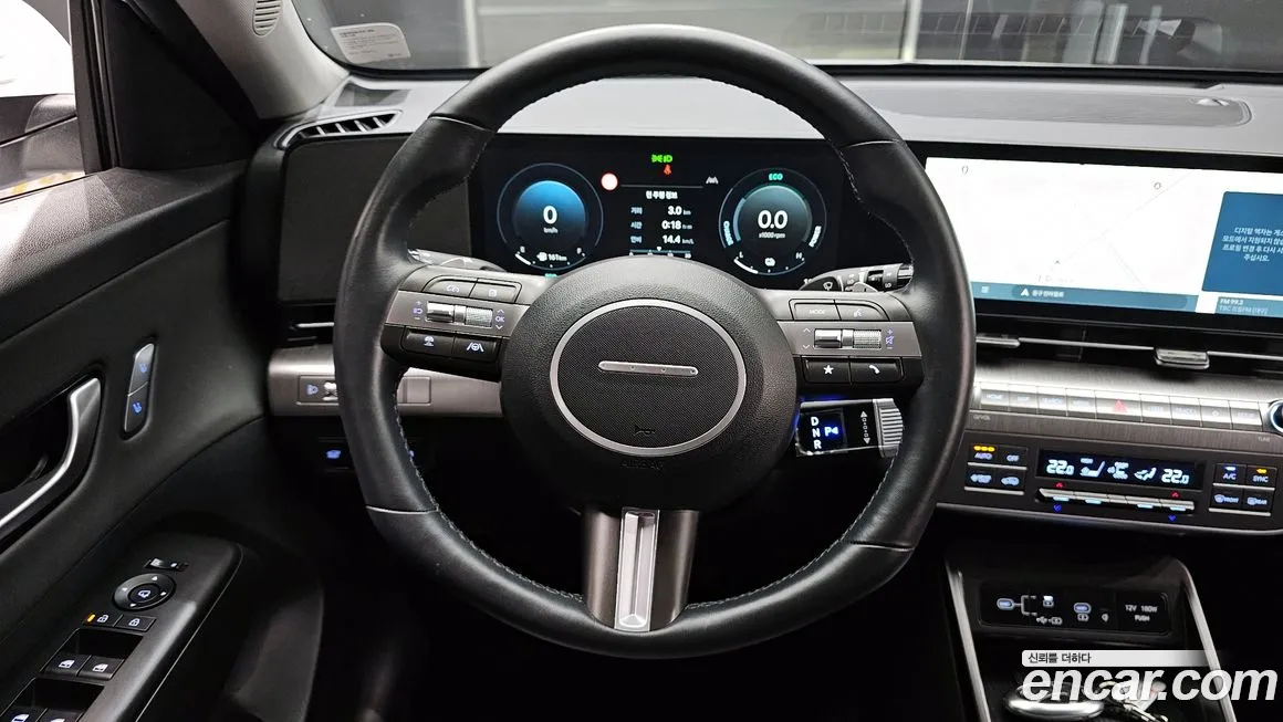 Hyundai Kona Hybrid (SX2) 2023 Белый из Кореи, фото 4