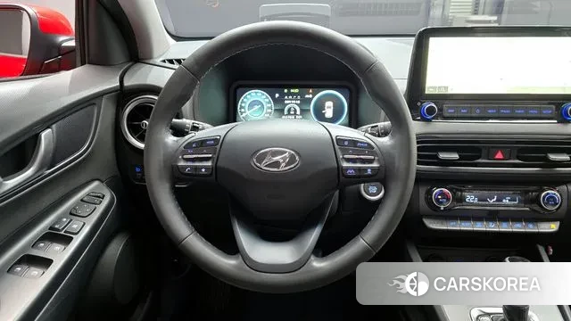 Hyundai The New Kona Hybrid 2022 Красный из Кореи, фото 4