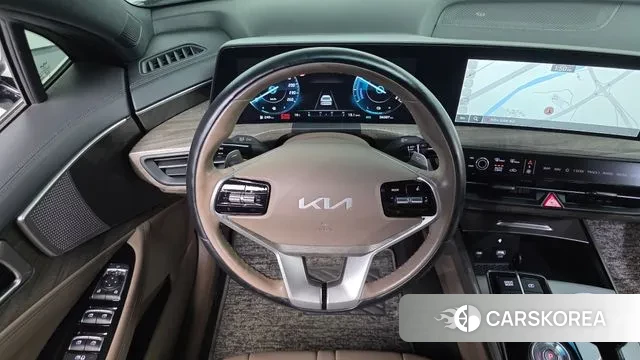 Kia K8 Hybrid 2022 Серый из Кореи, фото 4