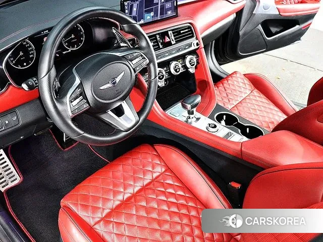 Genesis The New G70 2022 Черный из Кореи, фото 4