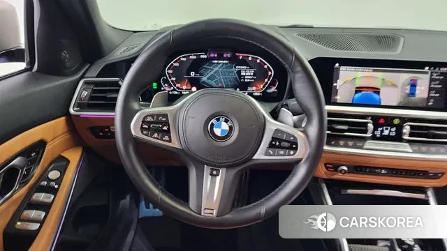 BMW 3 Series (G20) 2022 Синий из Кореи, фото 4