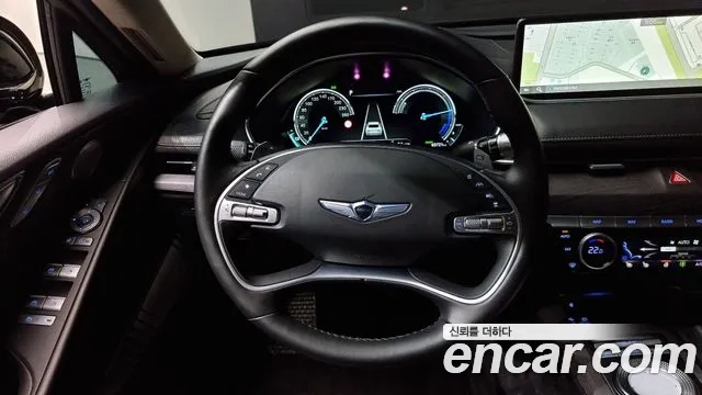 Genesis Electrified G80 (RG3) 2022 Черный из Кореи, фото 4