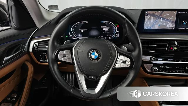 BMW 5 Series (G30) 2020 Черный из Кореи, фото 4