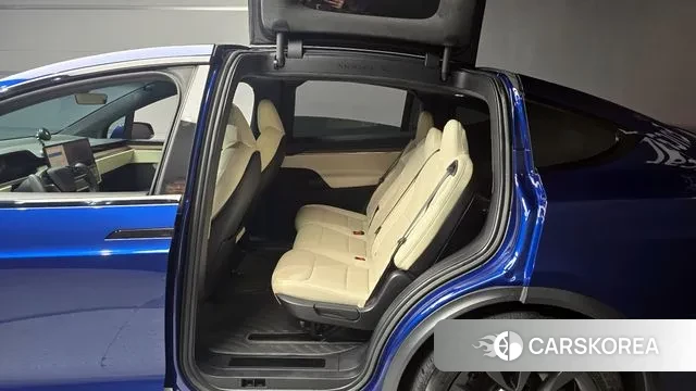 Tesla Model X 2023 Синий из Кореи, фото 4