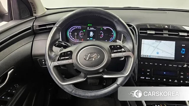 Hyundai Tucson Hybrid (NX4) 2021 Белый из Кореи, фото 4