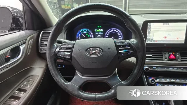 Hyundai Grandeur IG Hybrid 2018 Черный из Кореи, фото 4