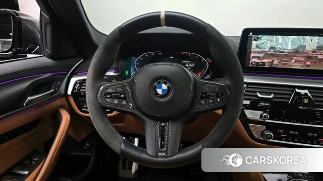 BMW 5 Series (G30) 2023 Синий из Кореи, фото 4