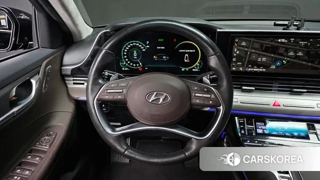 Hyundai The New Grandeur IG Hybrid 2020 Черный из Кореи, фото 4