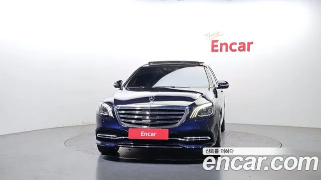Mercedes-Benz S-Class W222 2019 Синий из Кореи, фото 4
