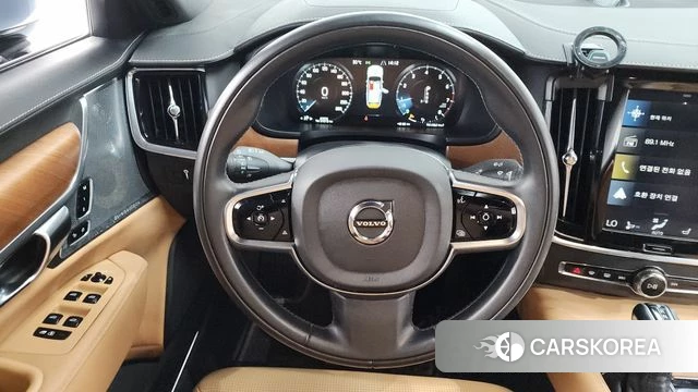 Volvo S90 2019 Небесно-голубой из Кореи, фото 4