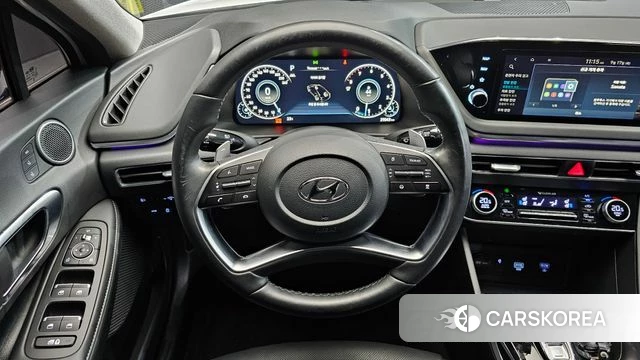 Hyundai Sonata (DN8) 2021 Белый из Кореи, фото 4