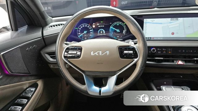 Kia K8 Hybrid 2021 Белый из Кореи, фото 4