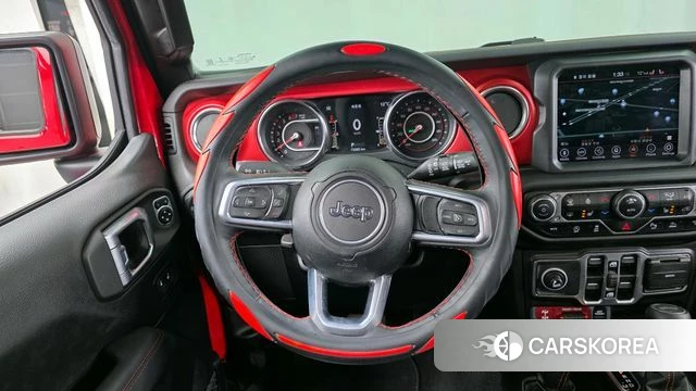 Jeep Wrangler (JL) 2021 Красный из Кореи, фото 4