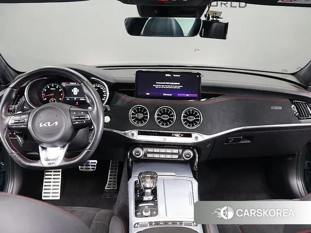 Kia Stinger Meister 2022 Темно-зеленый из Кореи, фото 4